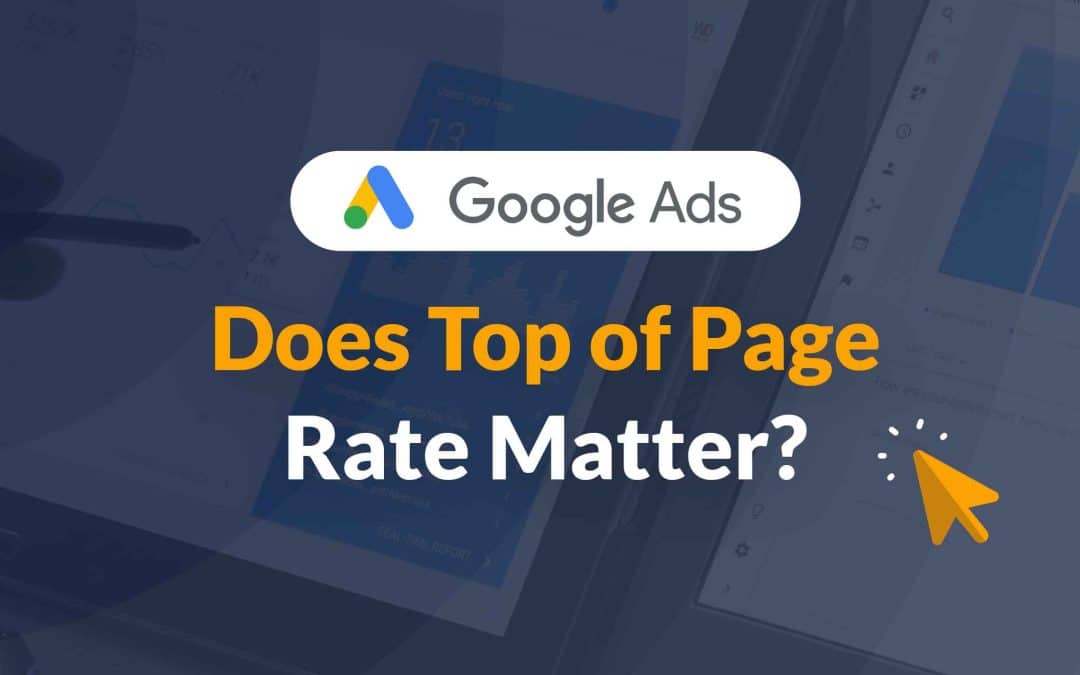 Does Top of Page Rate Matter?